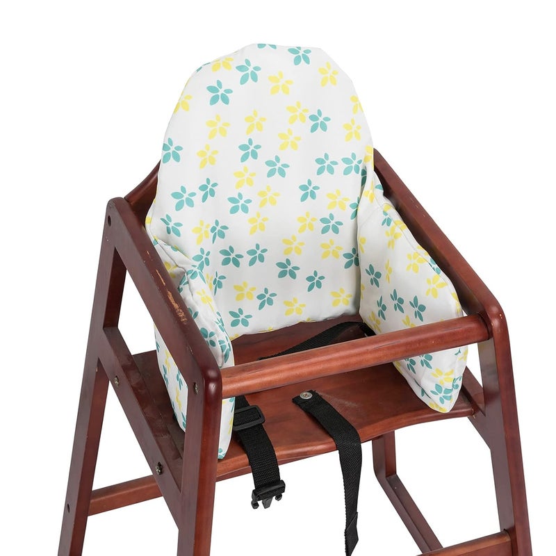 DADOUMAN Inflatable Supporting Cushion for IKEA High Chair, Baby High Chair Cushion with Colorful Printing, Inflatable Cushion Included (Leaves) - Image 4